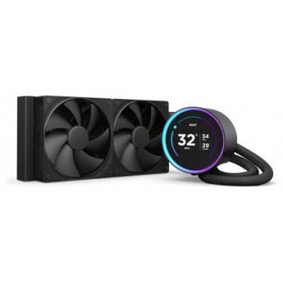 NZXT Kraken Elite 240 Procesador Sistema de refrigeración líquida todo en uno 12 cm Negro 1 pieza(s) (Espera 4 dias)