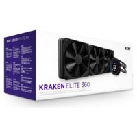 NZXT Kraken Elite 360 Procesador Sistema de refrigeración líquida todo en uno 12 cm Negro 1 pieza(s) (Espera 4 dias)