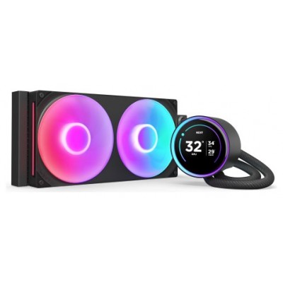 NZXT Kraken Elite 280 RGB Procesador Sistema de refrigeración líquida todo en uno 14 cm Negro 1 pieza(s) (Espera 4 dias)