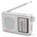 Radio Analogica Con Altavoz Aiwa Rs-55 Silver