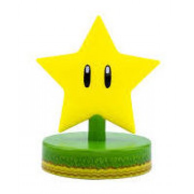 LÁMPARA ICONS ESTRELLA SUPER MARIO 12 CM PALADONE PP6361NNV2 (Espera 4 dias)