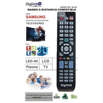 Mando Tv Compatible Samsung Y Otras Tvs