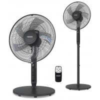 VENTILADOR DE PIE DIGITAL PREMIUM NEGRO HAEGER (Espera 4 dias)