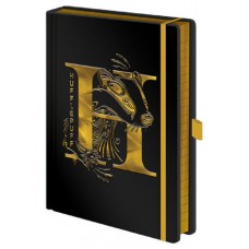 CUADERNO A5 HARRY POTTER HUFFLEPUFF MASCOTA PYRAMID INTERNATIONAL SR72694 (Espera 4 dias)