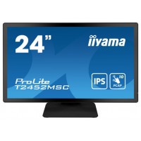 MONITOR IIYAMA 24" TACTIL CAPACITIVO T2452MSC-B1, IPS, 14 MS, HDMI, USB, DISPLAYPORT, ALT, REG INCL 90º, VESA 100 x 100 (Espera 4 dias)