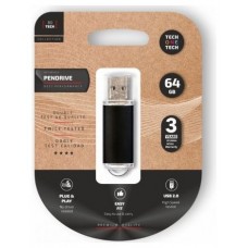 PENDRIVE TECH1TECH-BASIC BK 64GB