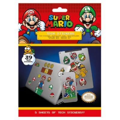 VINILOS DECORATIVOS SUPER MARIO VARIADOS PYRAMID REDSTRING TS7405 (Espera 4 dias)