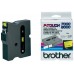 BROTHER Cinta laminada Amarillo / negro 18 mm