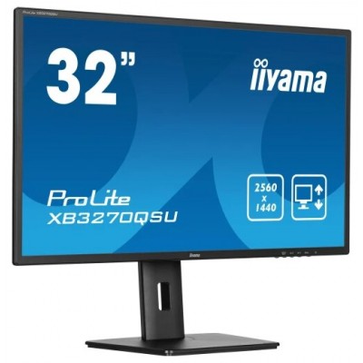 MONITOR IIYAMA 32", PANEL IPS, 1HDMI, 1DP, 3X3.2, 100HZ ,3MS, REDUCTOR DE LUZ, REGULABLE ALTURA, (Espera 4 dias)