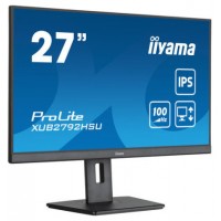 MONITOR IIYAMA 27" PROLITE XUB2792HSU-B6, IPS, 100HZ, 0,4MS, USB, HDMI, DISPLAYPORT, ALT 2x2W, ALTU, GIRO, INCLI, PIVOT (Espera 4 dias)